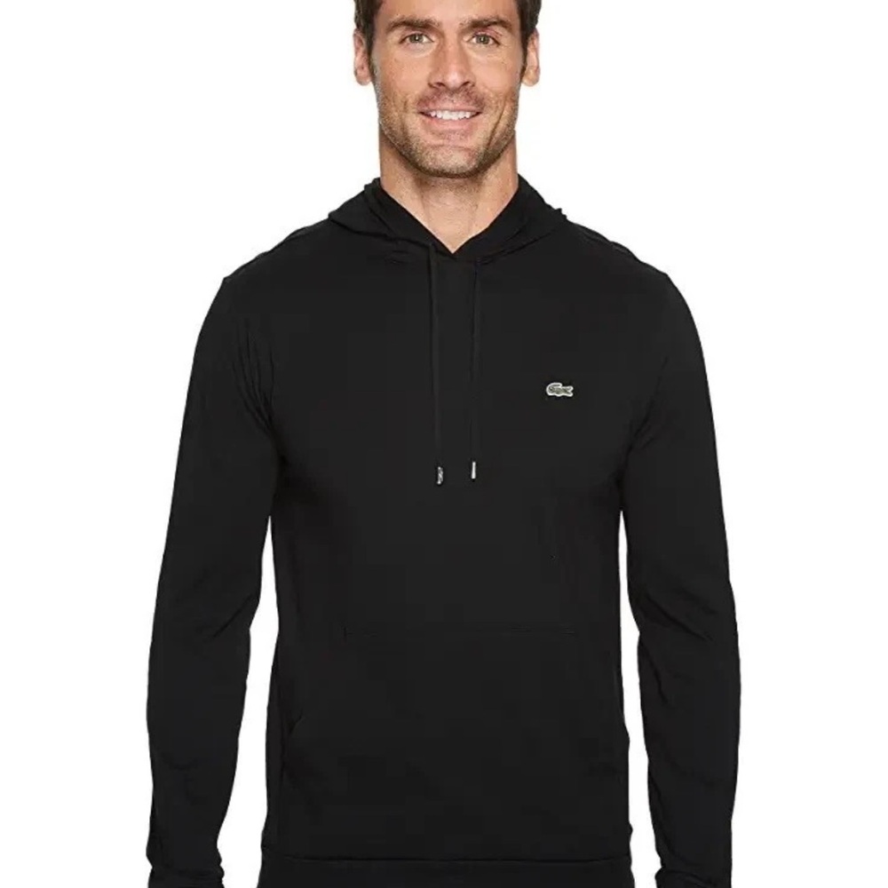 Lacoste Men's Classic Black Hoodie
